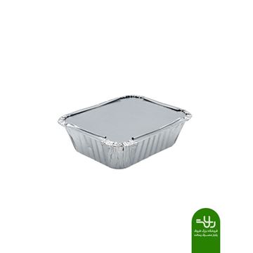 تصویر ظرف آلومینیومی خورشتی چهارگوش سبک کد‌728
