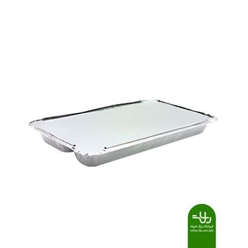 تصویر ظرف آلومینیومی سه‌خانه کبابی سبک کد‌123