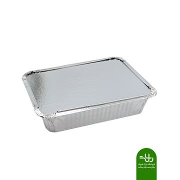 تصویر ظرف آلومینیومی دو‌پرس ویژه کد114